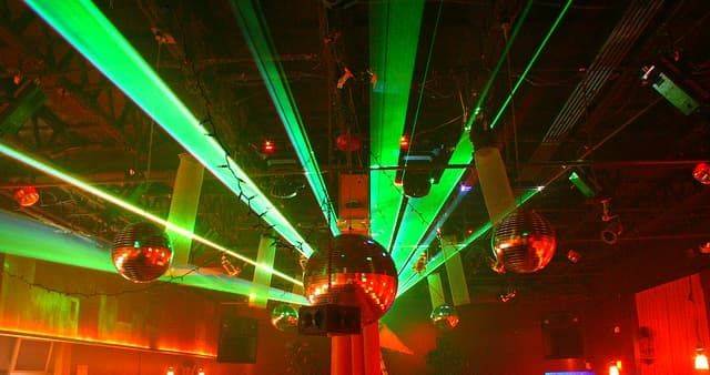 Лазерный проектор для дискотек и вечеринок