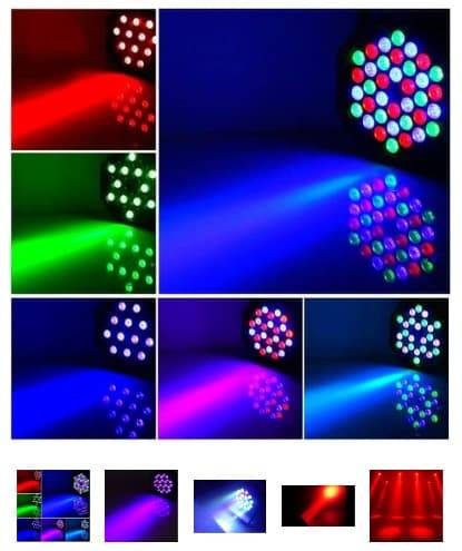 LED RGB Стробоскоп для дискотек